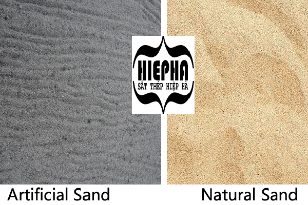 các loại cát nhân tạo