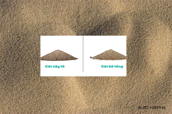 cát xây tô tự nhiên